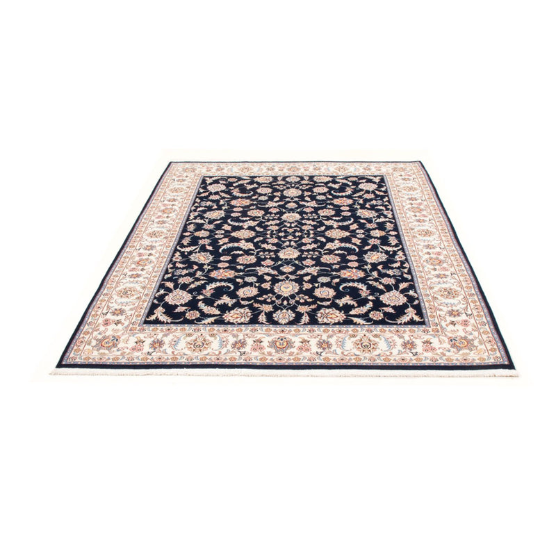 Perserteppich - Täbriz - Royal - 196 x 150 cm - dunkelblau