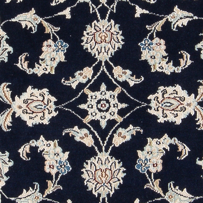 Perserteppich - Nain - Premium - 116 x 80 cm - dunkelblau