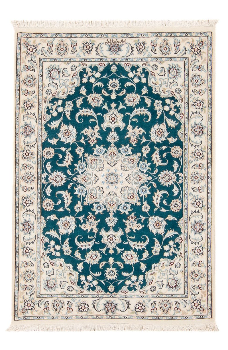 Perserteppich - Nain - Premium - 120 x 83 cm - grün