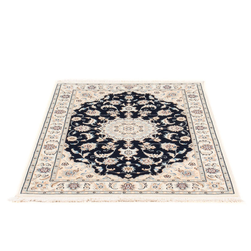 Perserteppich - Nain - Premium - 120 x 80 cm - dunkelblau