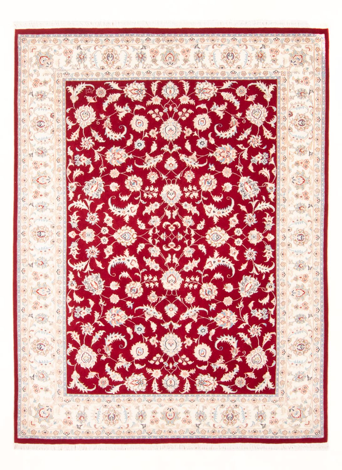 Perserteppich - Täbriz - Royal - 206 x 148 cm - rot