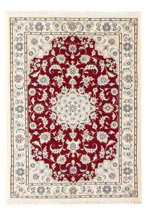 Perserteppich - Nain - Premium - 117 x 81 cm - rot