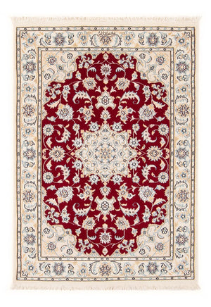 Perserteppich - Nain - Premium - 118 x 80 cm - rot