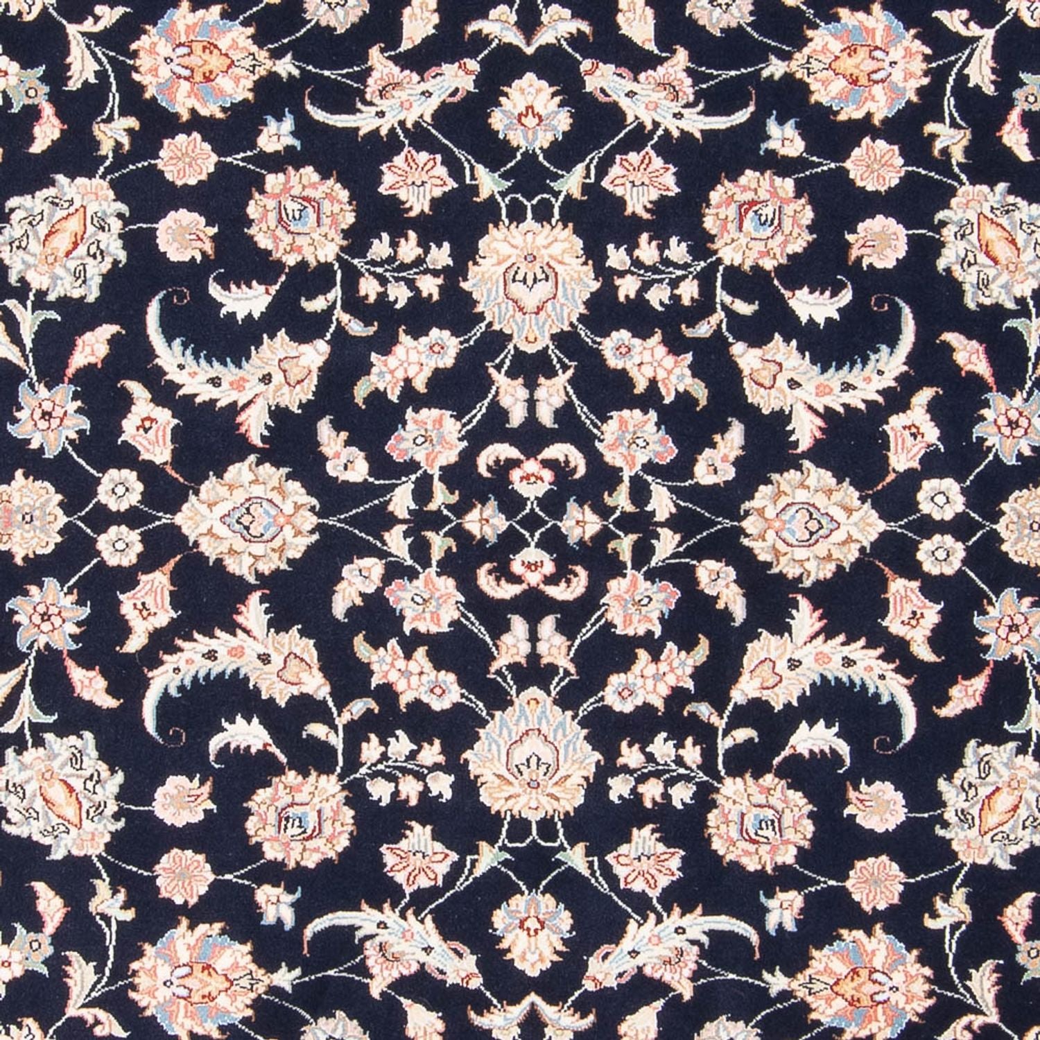 Perserteppich - Täbriz - Royal - 201 x 149 cm - dunkelblau