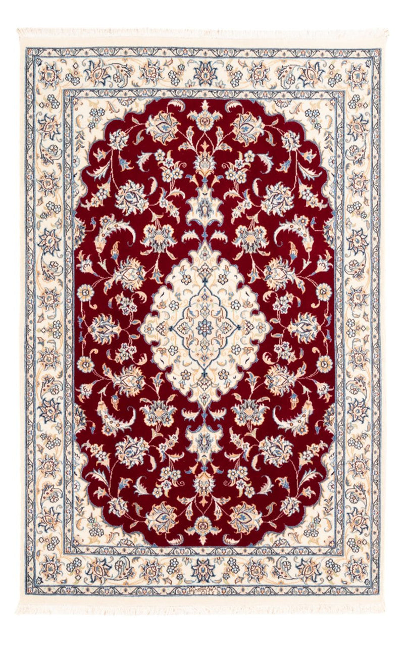 Perserteppich - Nain - Premium - 161 x 107 cm - rot