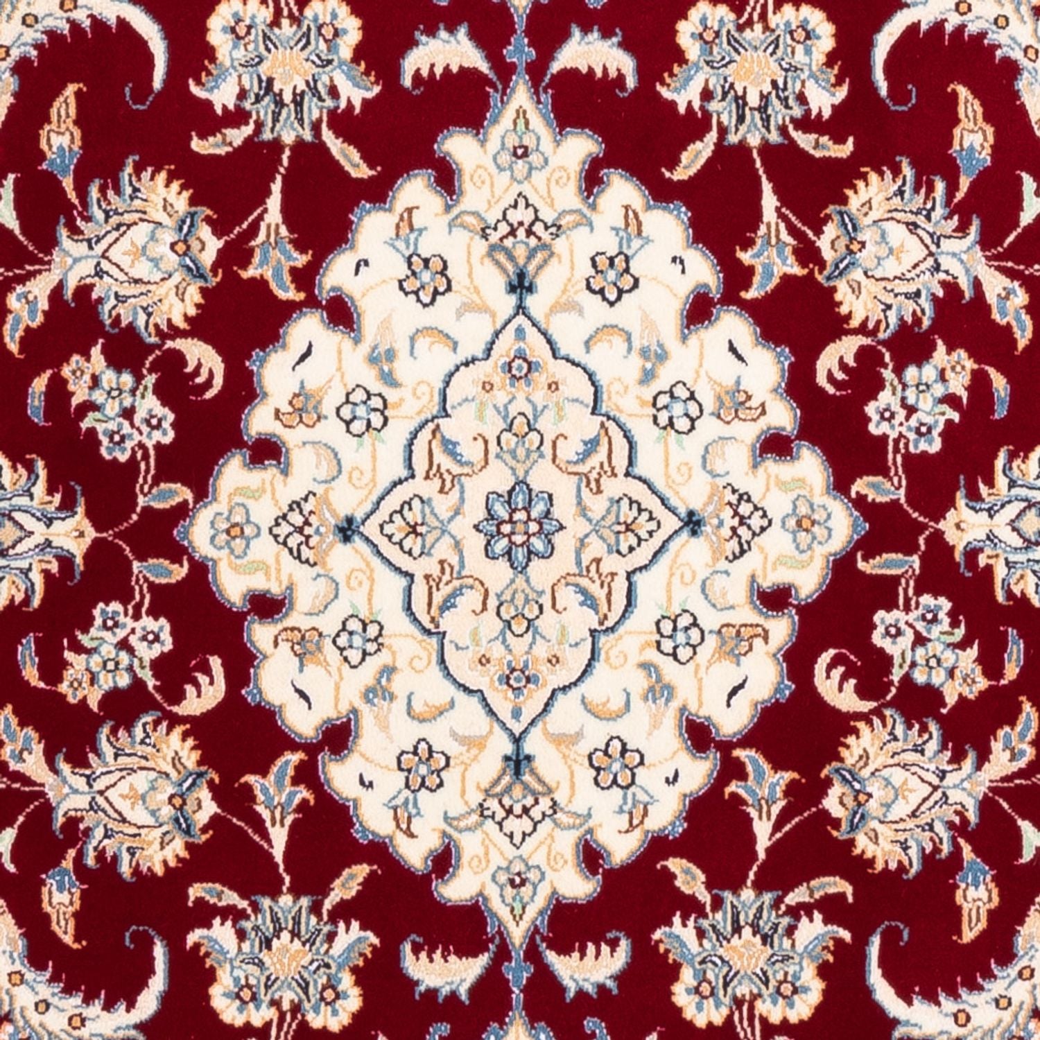 Perserteppich - Nain - Premium - 161 x 107 cm - rot