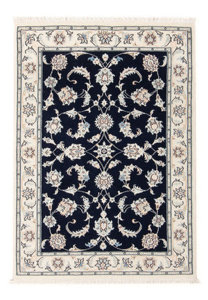 Perserteppich - Nain - Premium - 124 x 82 cm - dunkelblau