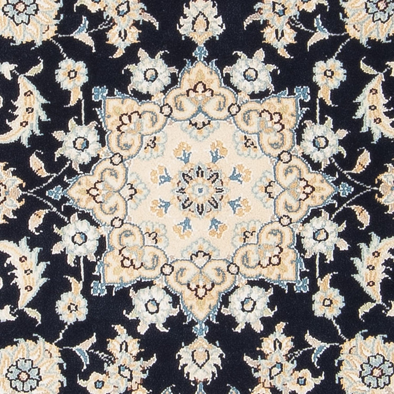 Perserteppich - Nain - Premium - 118 x 80 cm - dunkelblau