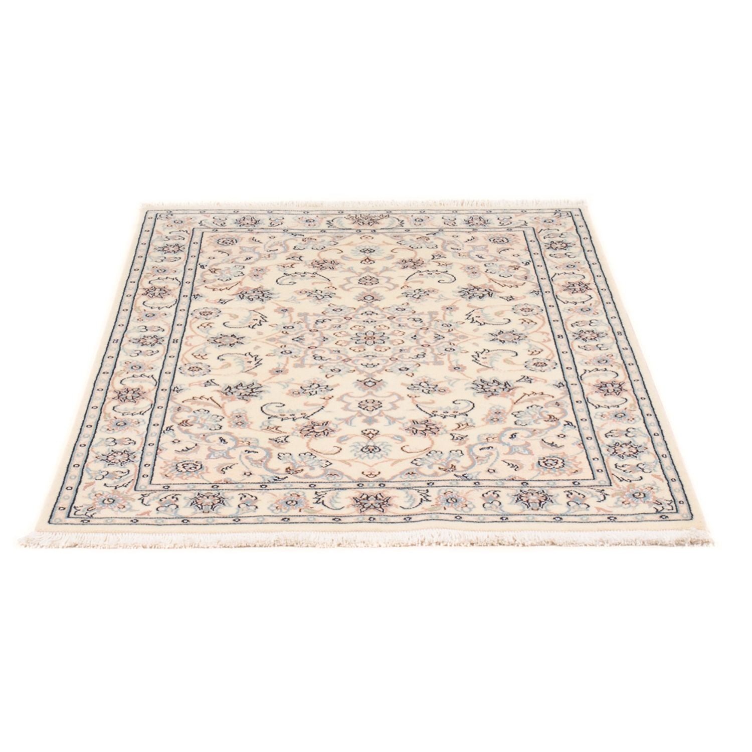 Perserteppich - Nain - Premium - 118 x 81 cm - creme