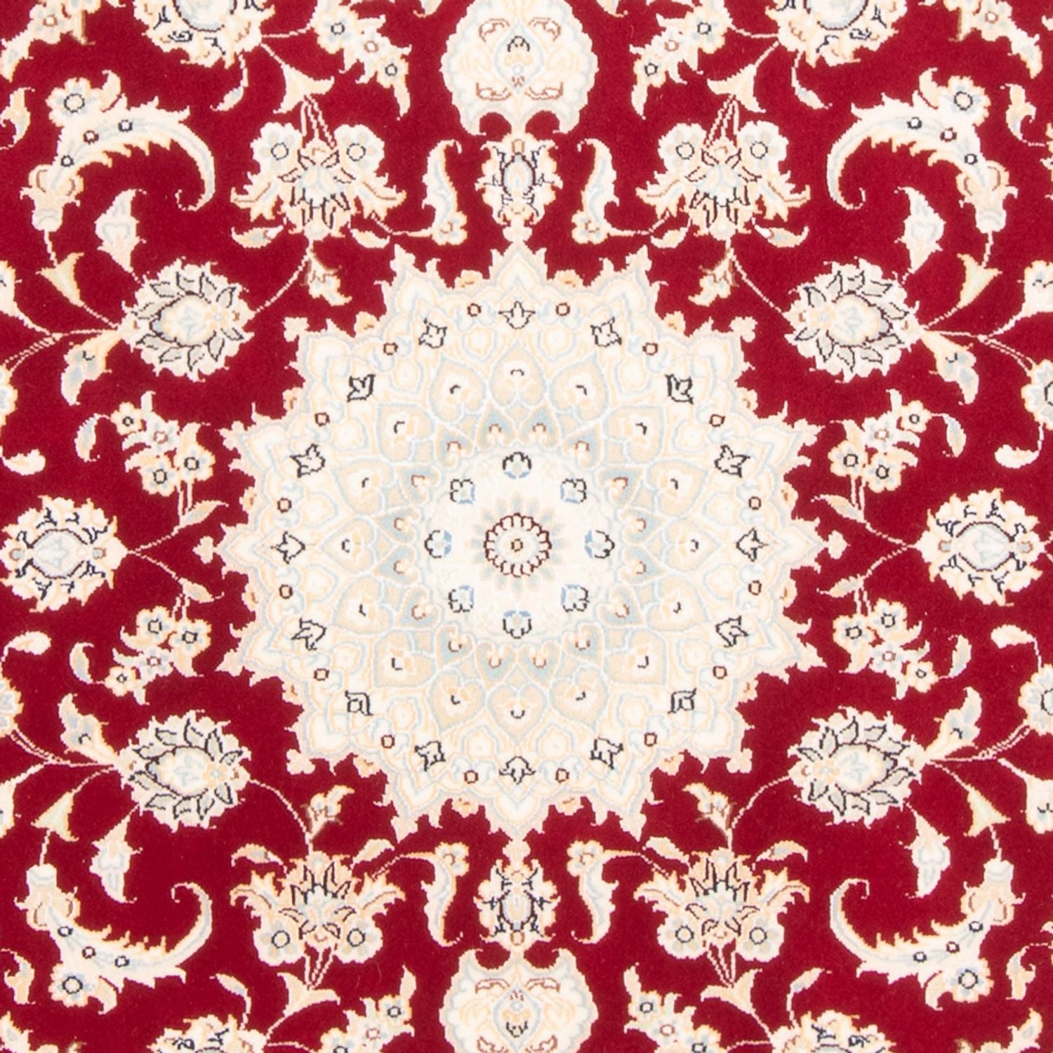 Perserteppich - Nain - Royal - 156 x 107 cm - rot