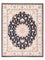 Perserteppich - Täbriz - Royal - 197 x 149 cm - dunkelblau