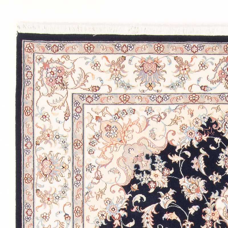 Perserteppich - Täbriz - Royal - 197 x 149 cm - dunkelblau