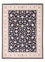 Perserteppich - Täbriz - Royal - 202 x 150 cm - dunkelblau