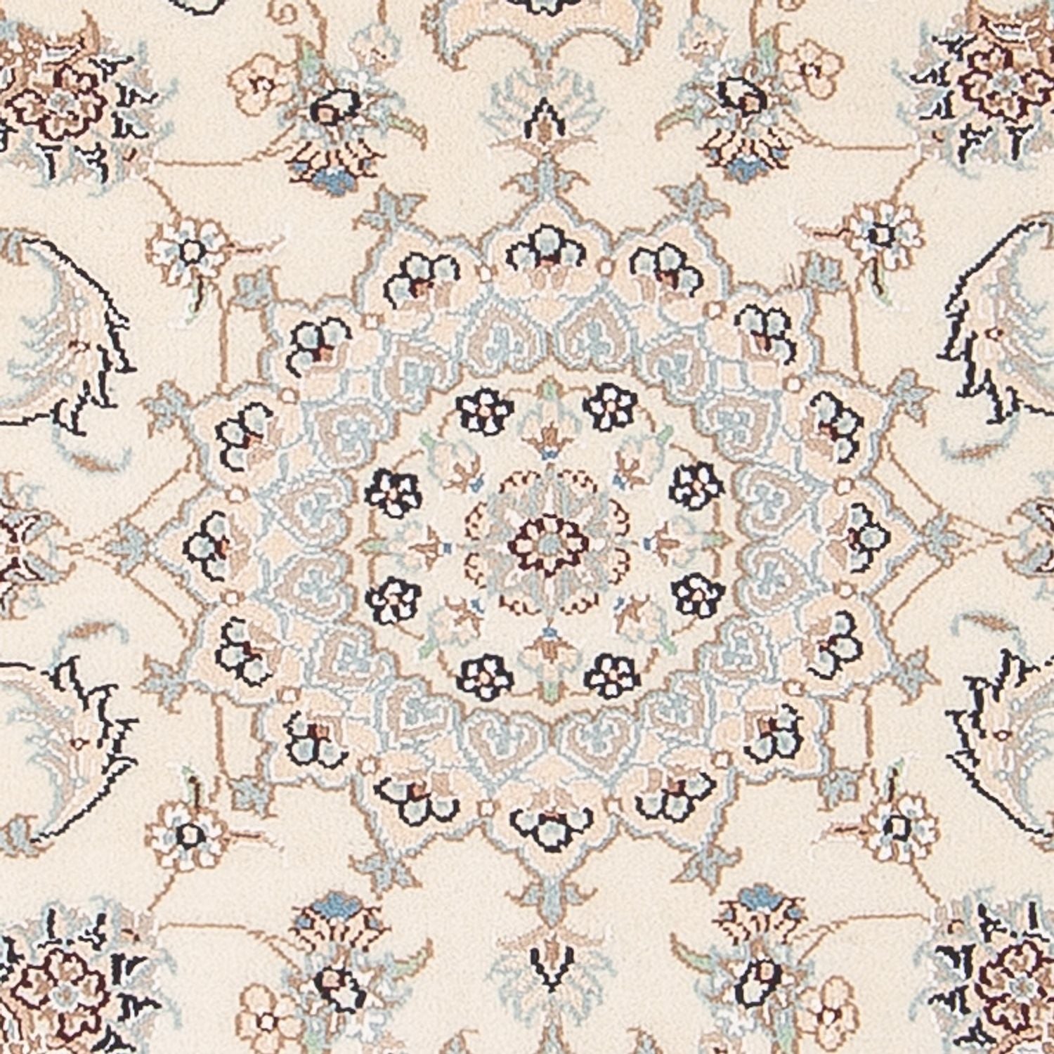 Perserteppich - Nain - Premium - 117 x 80 cm - creme