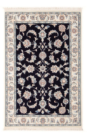 Perserteppich - Nain - Premium - 125 x 80 cm - dunkelblau