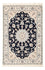Perserteppich - Nain - Premium - 120 x 81 cm - dunkelblau