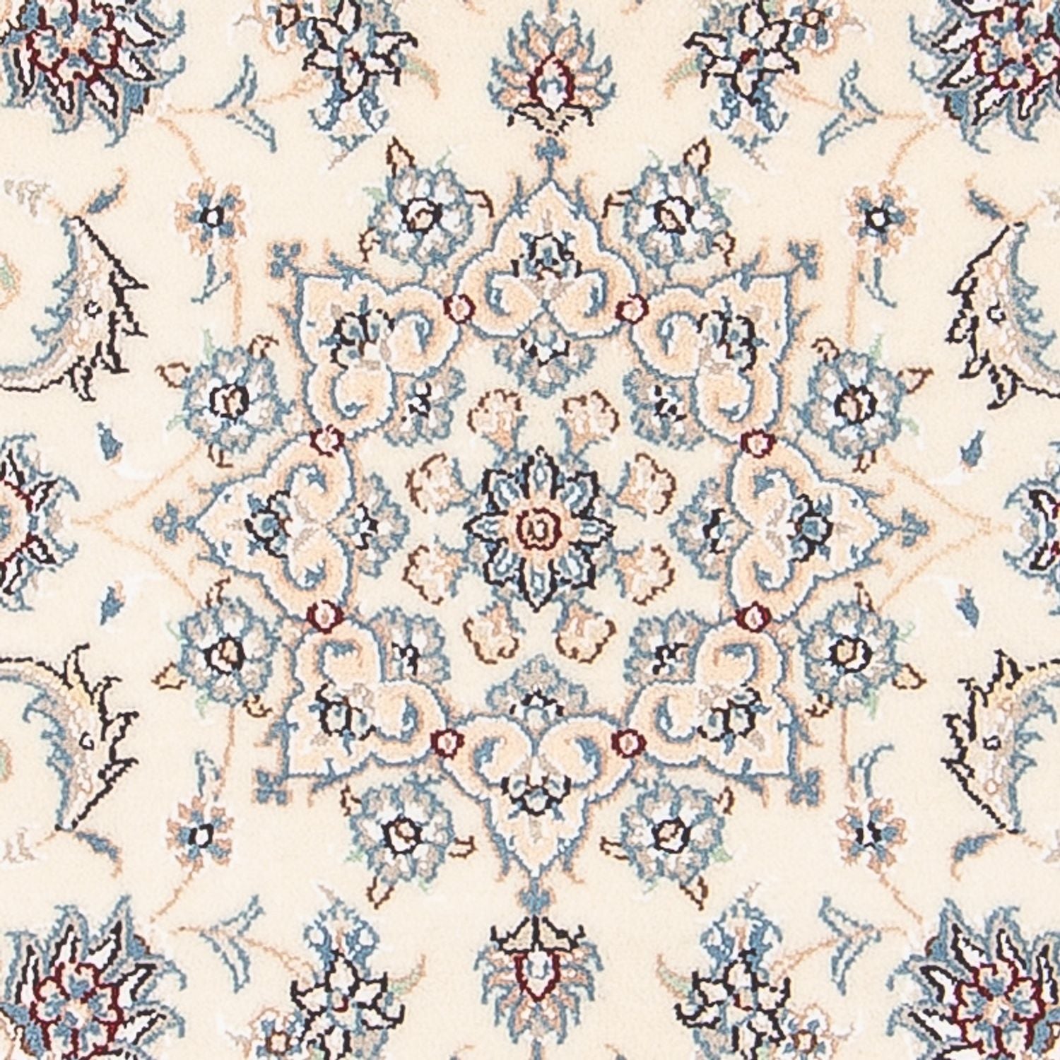 Perserteppich - Nain - Premium - 121 x 82 cm - creme