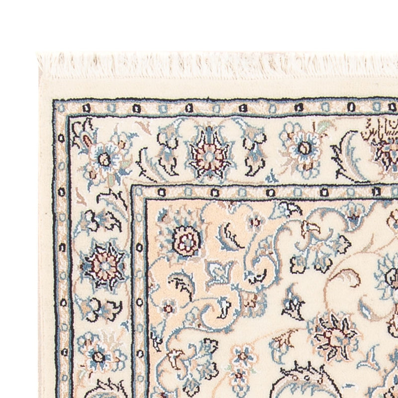 Perserteppich - Nain - Premium - 121 x 82 cm - creme