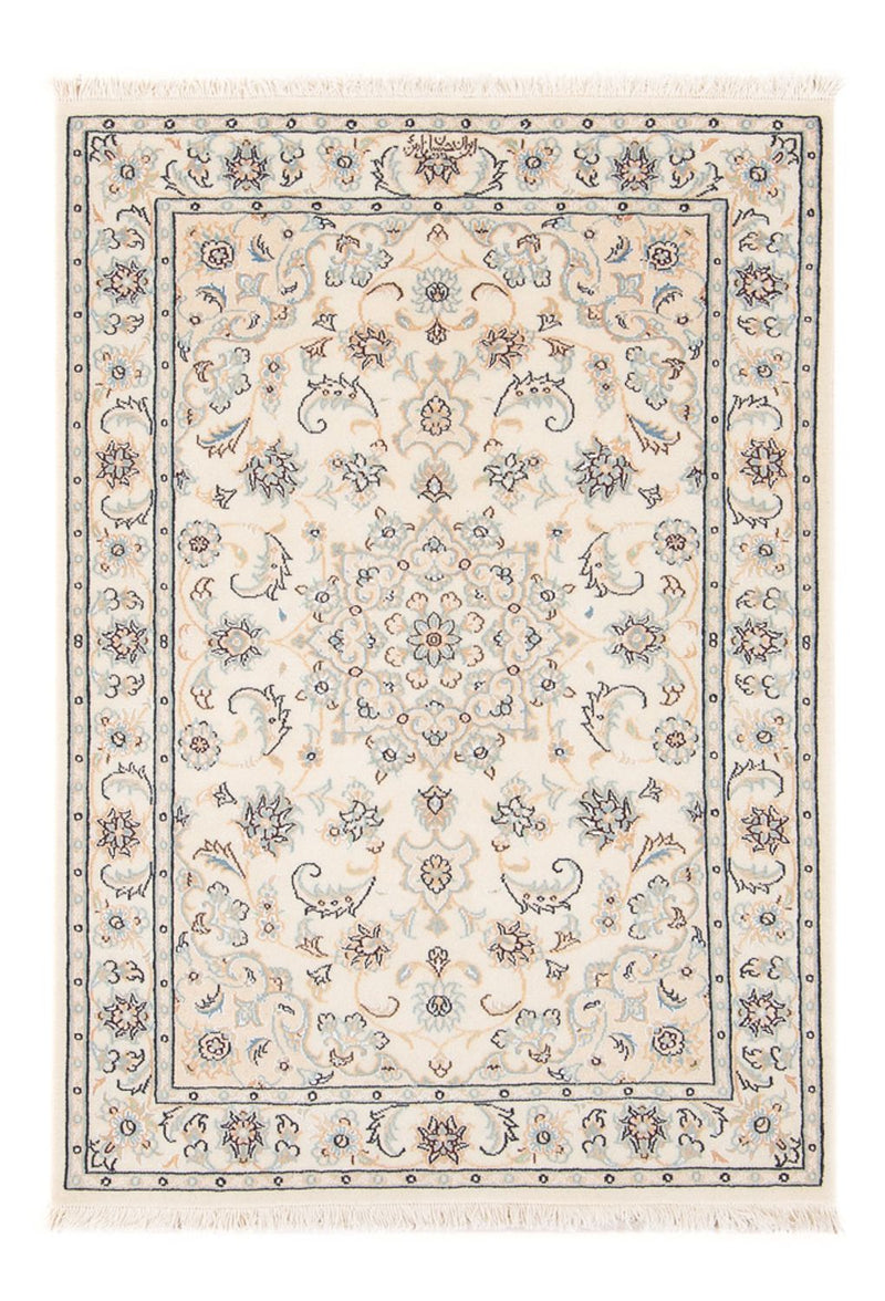 Perserteppich - Nain - Premium - 118 x 81 cm - creme