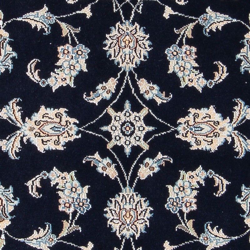 Perserteppich - Nain - Premium - 121 x 78 cm - dunkelblau