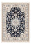 Perserteppich - Nain - Premium - 123 x 83 cm - dunkelblau