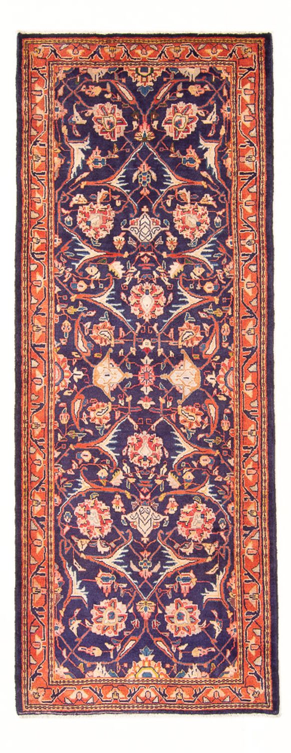 Läufer Perser - Bidjar - 306 x 118 cm - dunkelblau