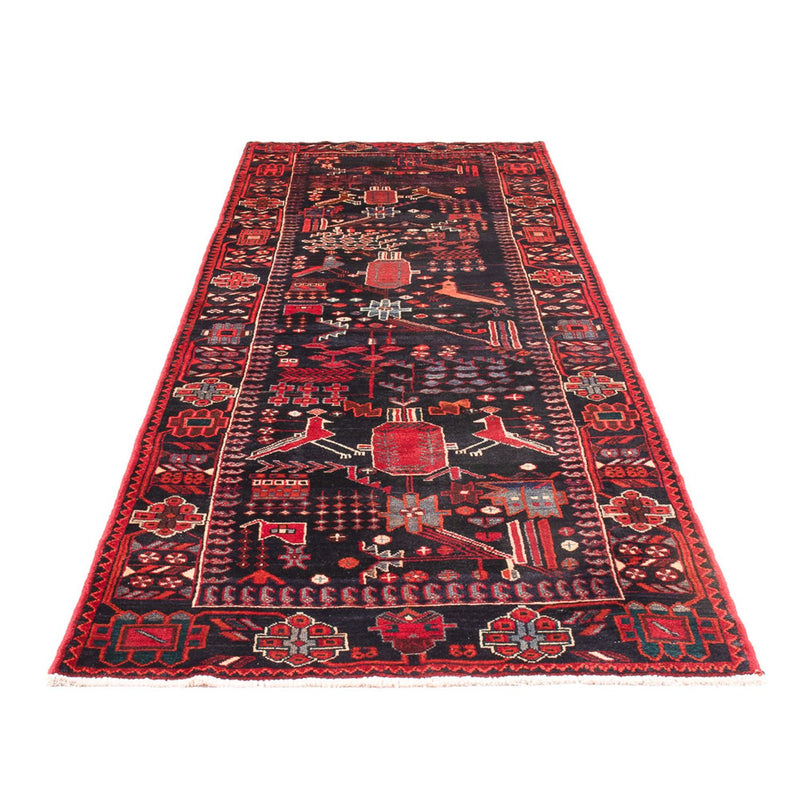 Läufer Perser - Nomadic - 331 x 108 cm - dunkelblau