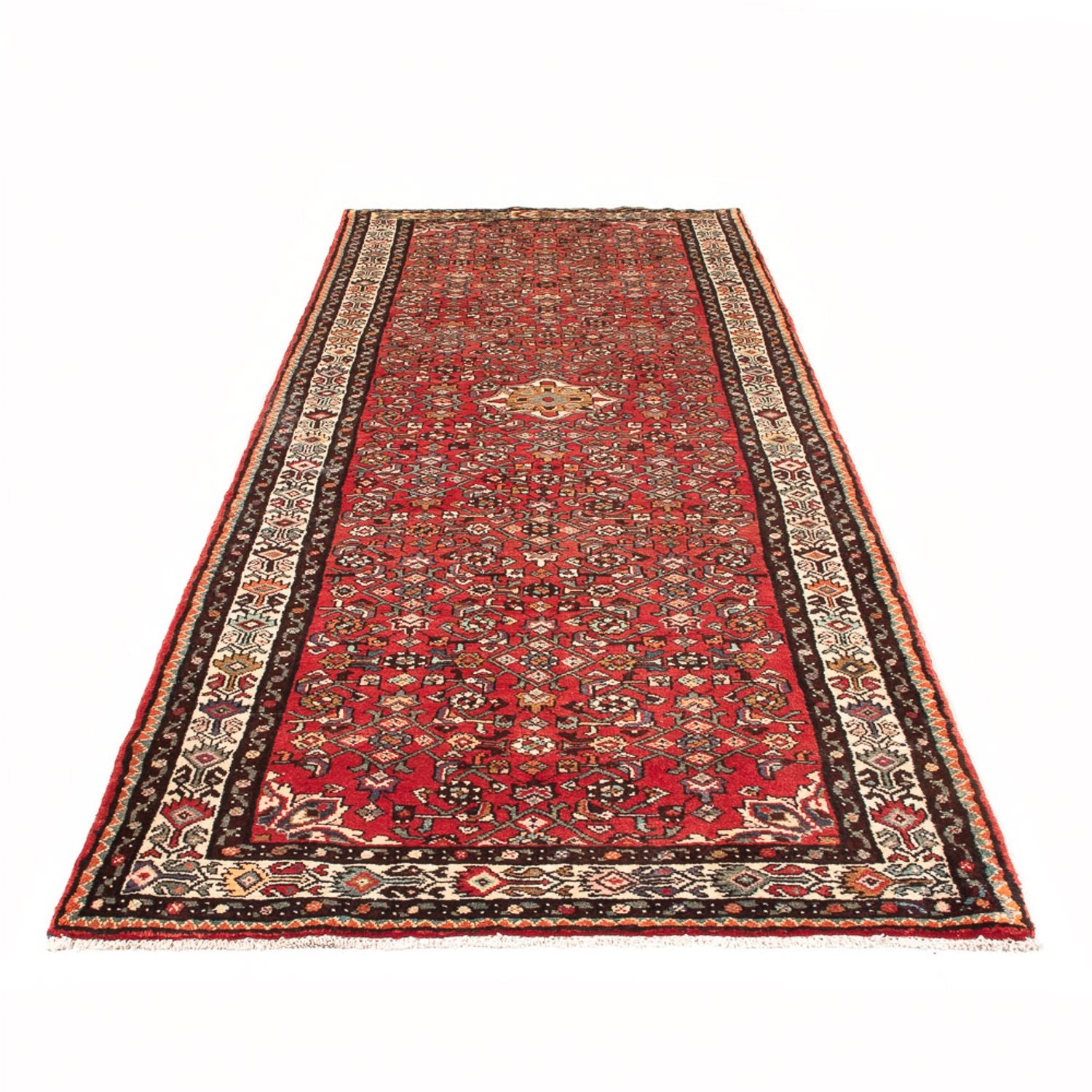 Läufer Perser - Nomadic - 328 x 121 cm - rot