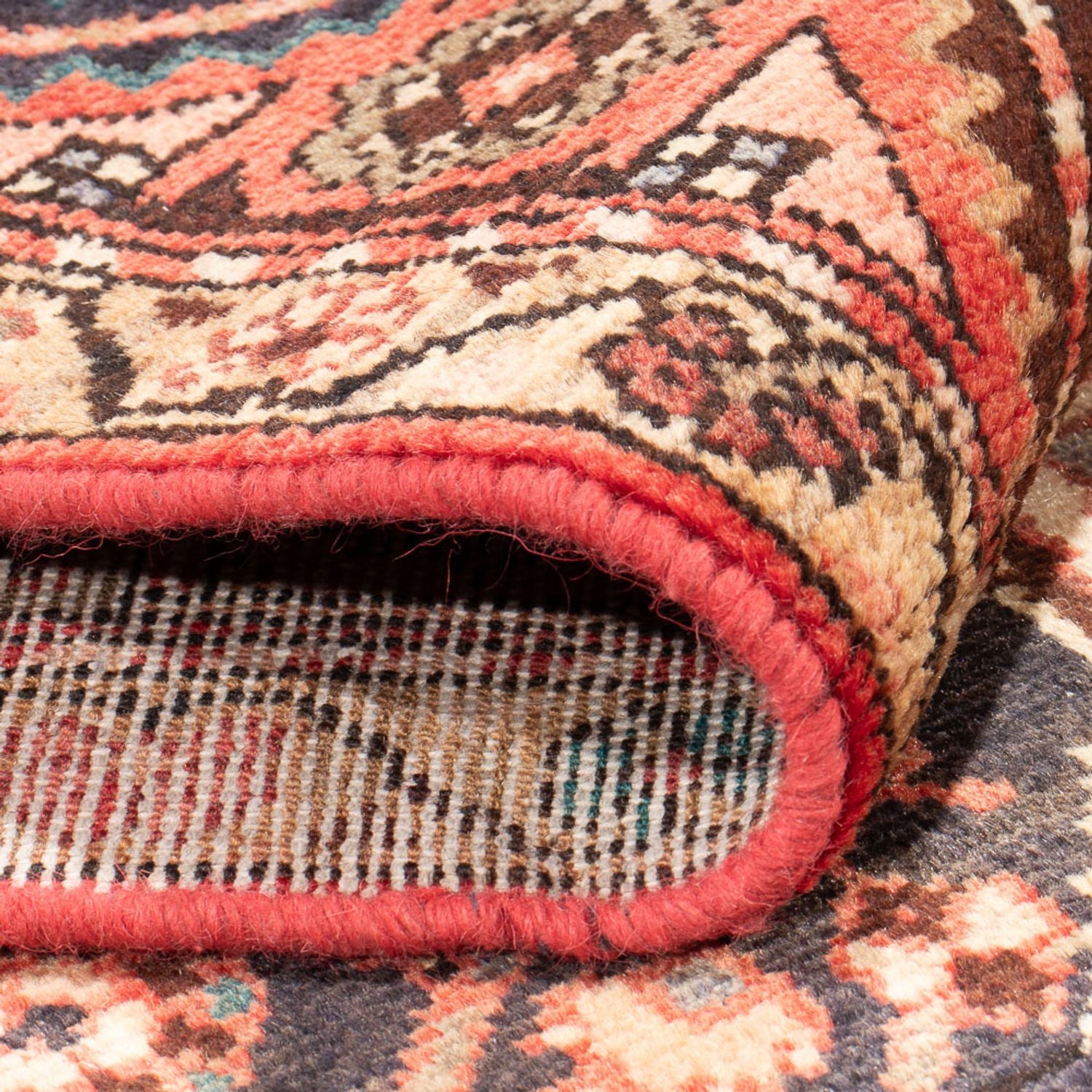 Läufer Perser - Nomadic - 307 x 117 cm - rot