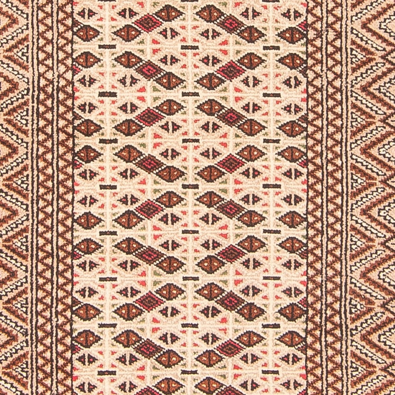 Läufer Turkaman - 282 x 100 cm - creme