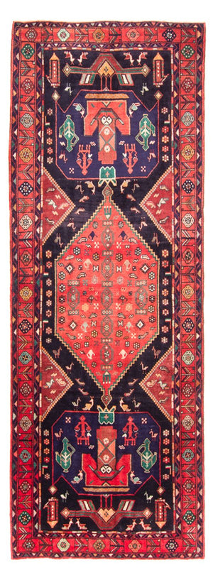 Läufer Perser - Nomadic - 324 x 130 cm - dunkelblau