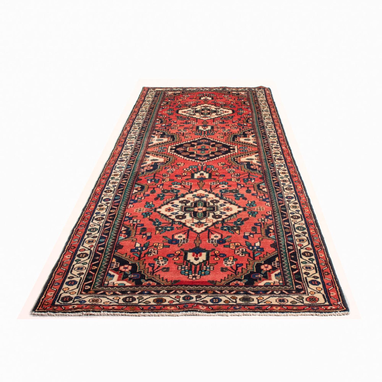 Läufer Perser - Nomadic - 336 x 111 cm - rot