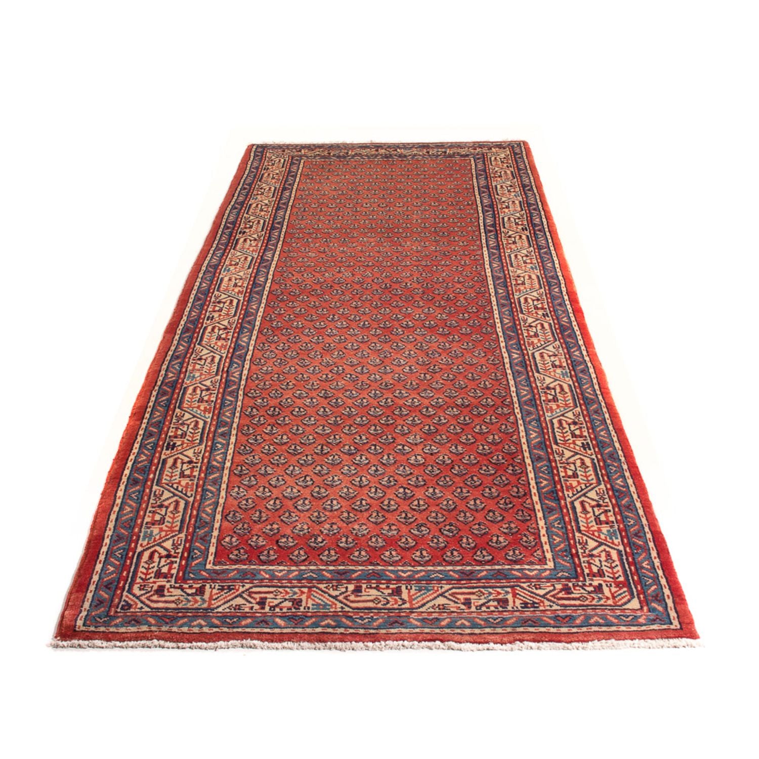 Läufer Perser - Mir - 316 x 107 cm - rot