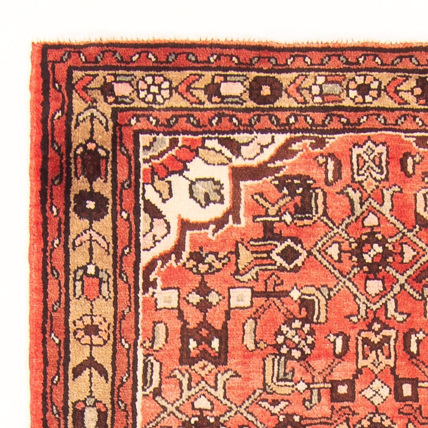 Läufer Perser - Nomadic - 295 x 114 cm - rot