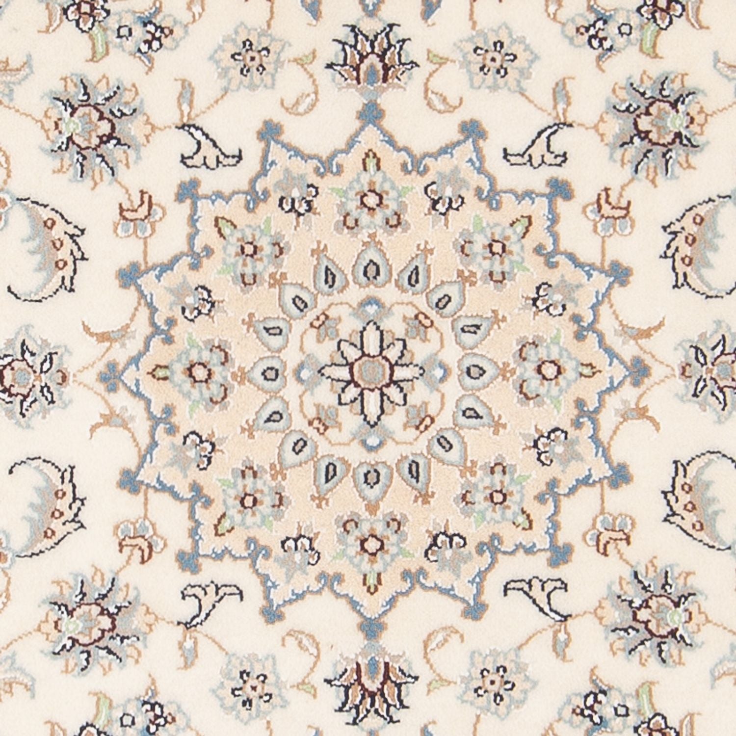 Perserteppich - Nain - Premium - 137 x 76 cm - creme