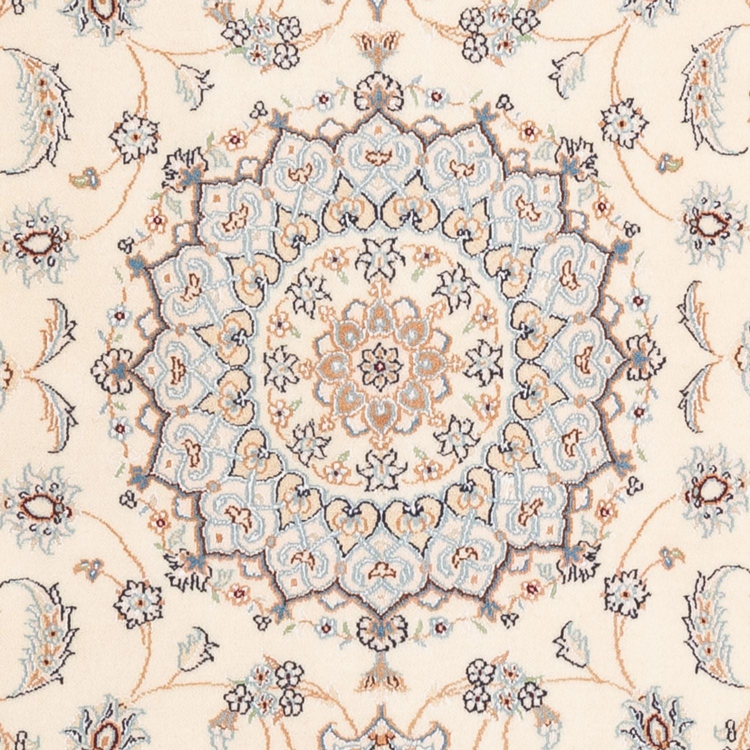 Perserteppich - Nain - Premium - 153 x 106 cm - creme