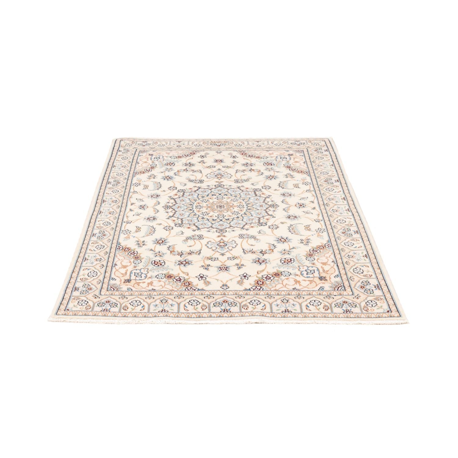 Perserteppich - Nain - Premium - 153 x 106 cm - creme
