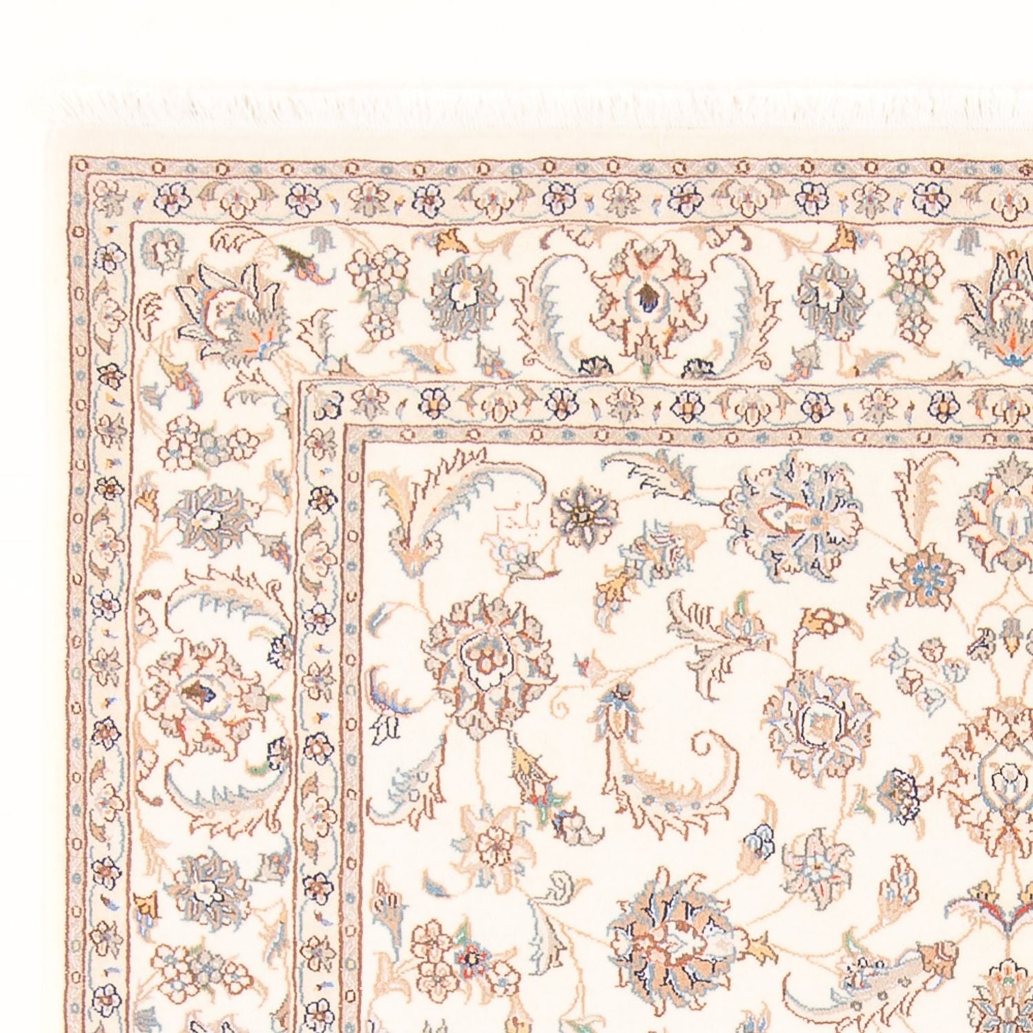 Perserteppich - Täbriz - Royal - 213 x 150 cm - creme