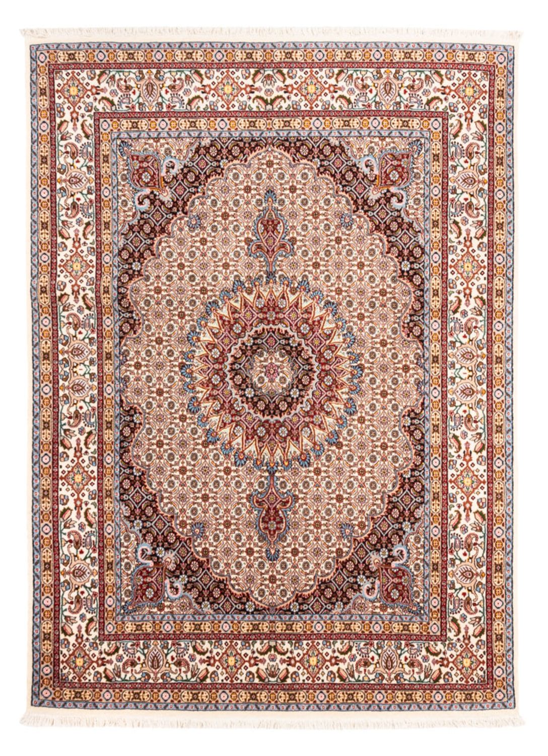 Perserteppich - Classic - 198 x 146 cm - creme