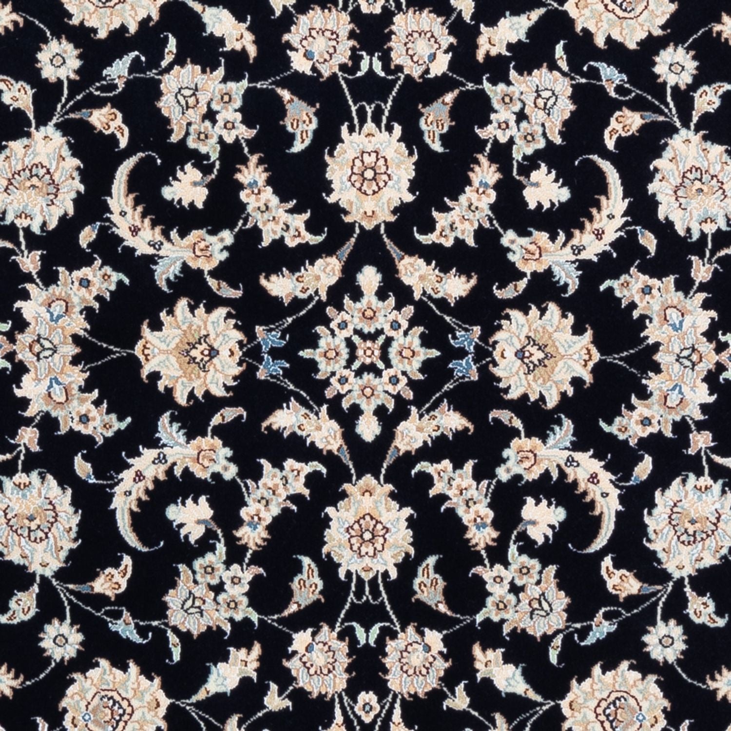 Perserteppich - Nain - Premium - 174 x 121 cm - dunkelblau