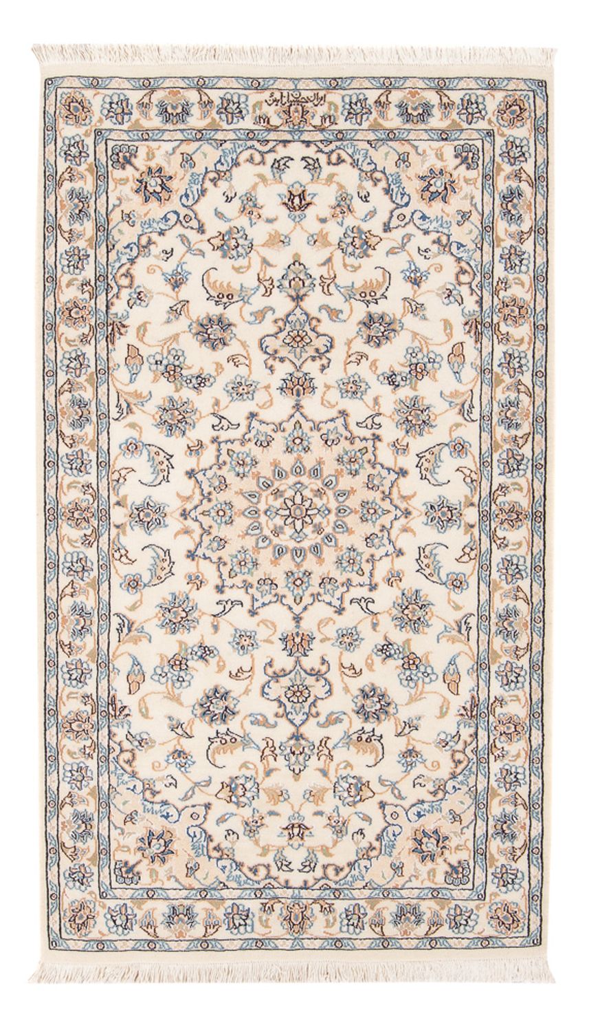 Perserteppich - Nain - Premium - 137 x 76 cm - creme