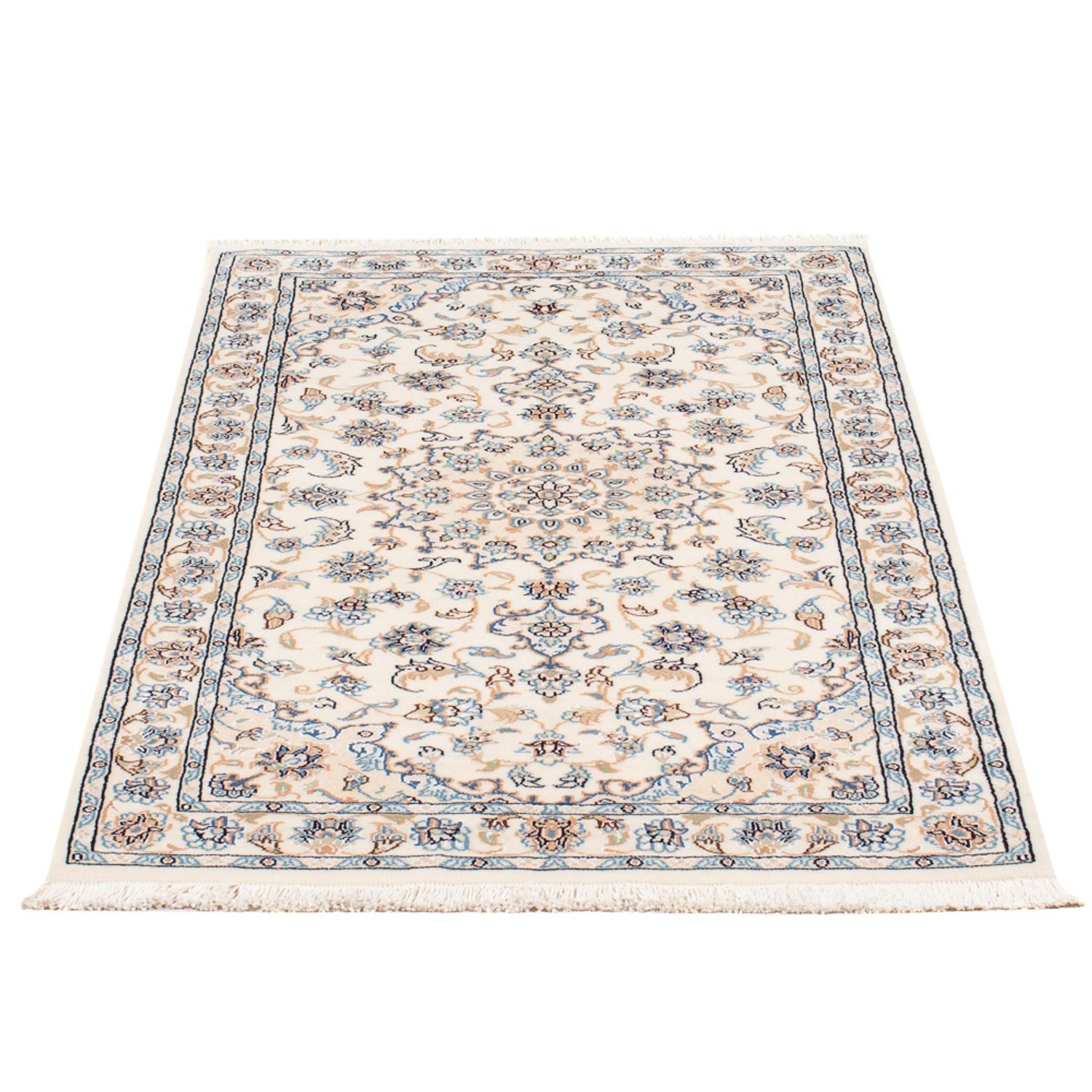 Perserteppich - Nain - Premium - 137 x 76 cm - creme