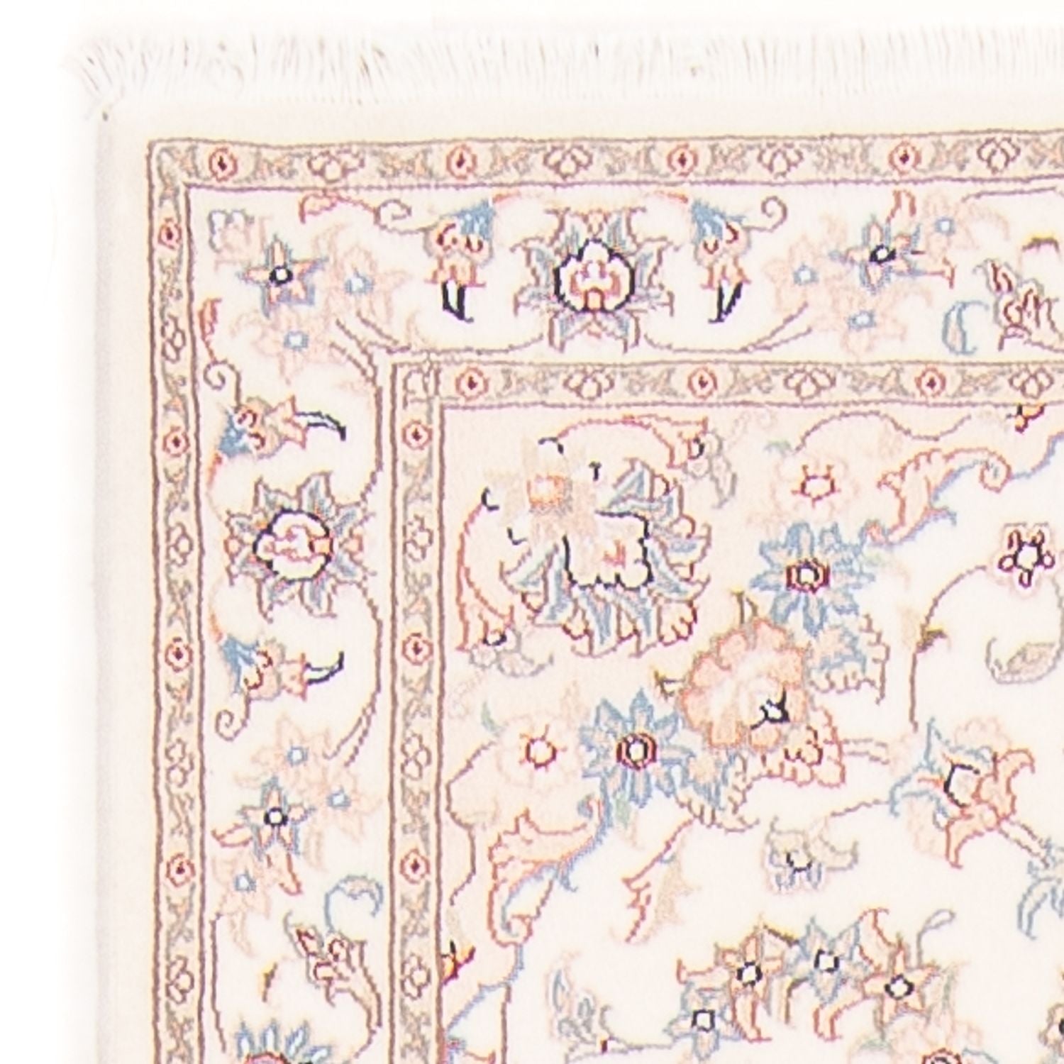 Läufer Perser - Täbriz - Royal - 296 x 80 cm - creme