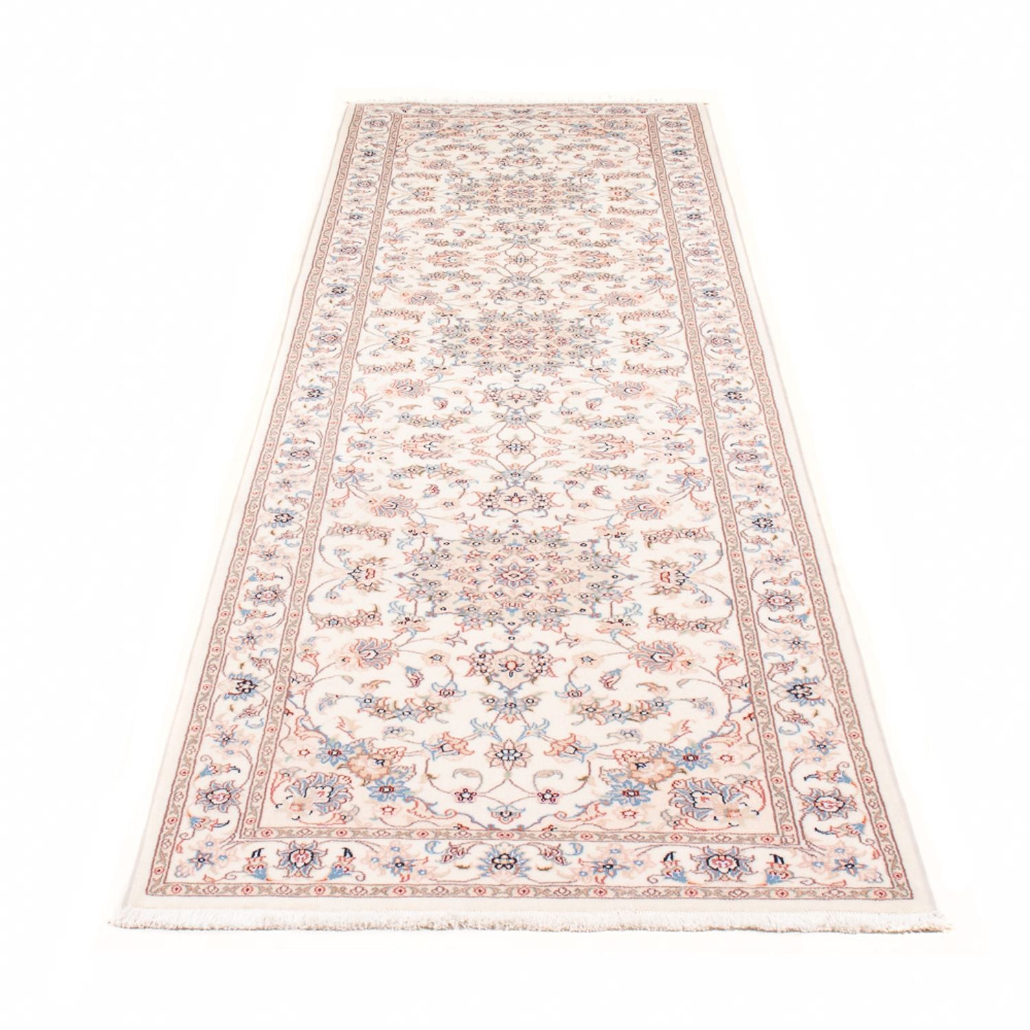 Läufer Perser - Täbriz - Royal - 296 x 80 cm - creme