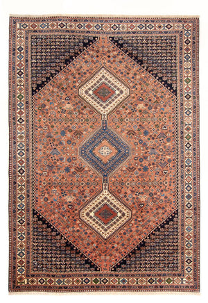 Perserteppich - Nomadic - 295 x 200 cm - rot