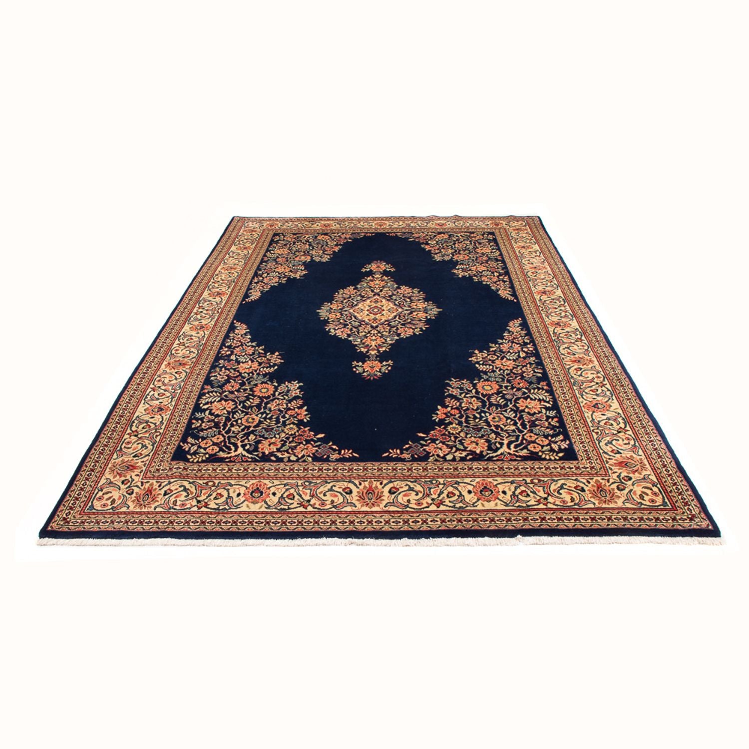 Perserteppich - Classic - 305 x 203 cm - dunkelblau