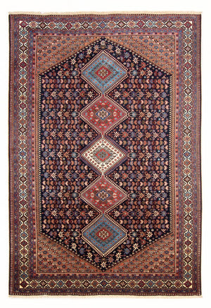 Perserteppich - Nomadic - 300 x 204 cm - dunkelblau