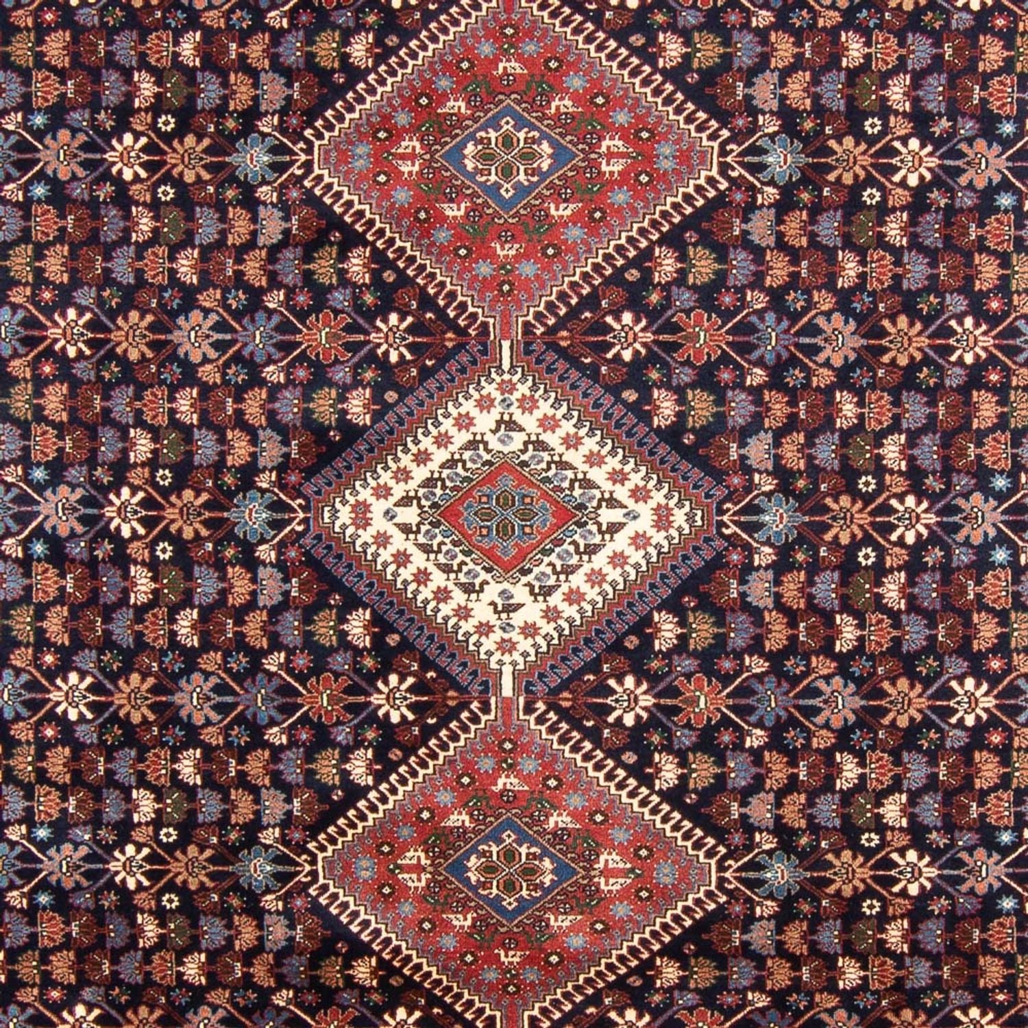 Perserteppich - Nomadic - 300 x 204 cm - dunkelblau