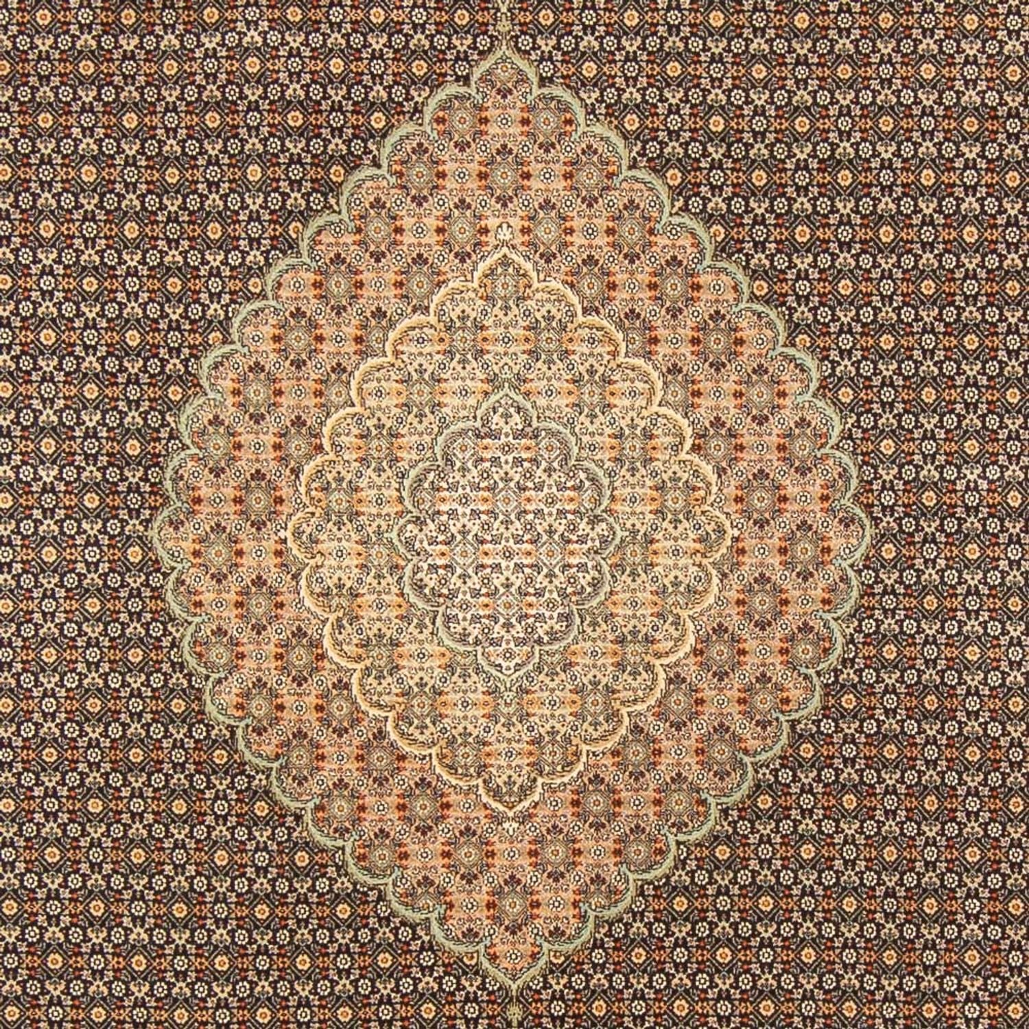 Perserteppich - Täbriz - Royal - 296 x 199 cm - dunkelblau