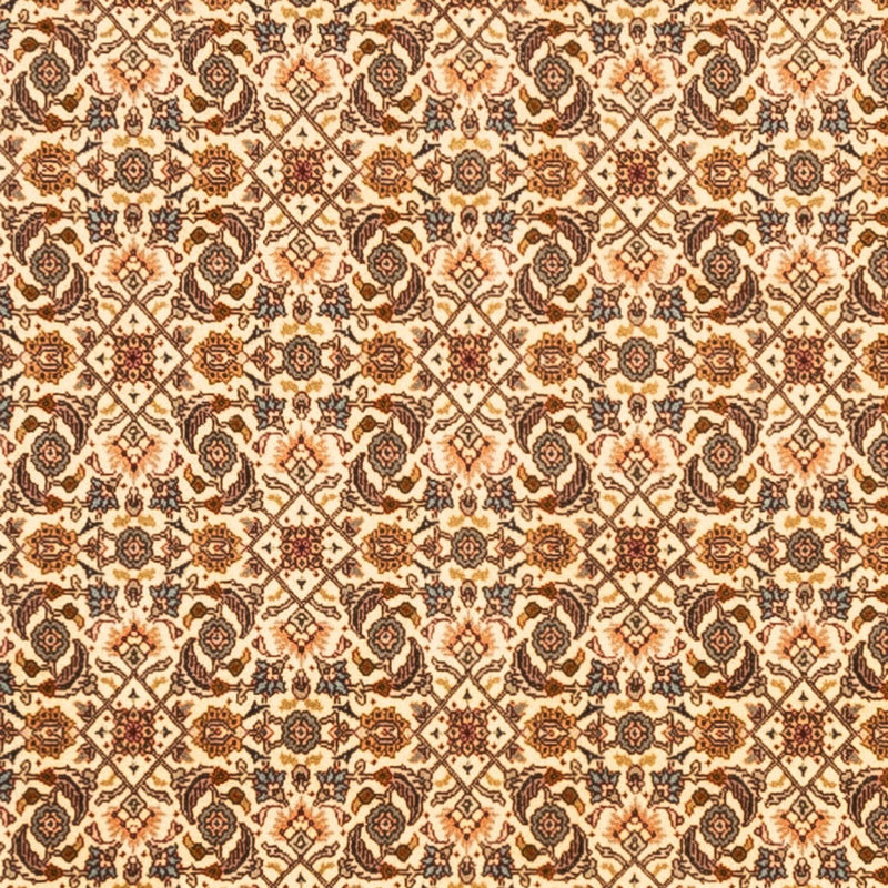 Perserteppich - Täbriz - Royal quadratisch  - 206 x 204 cm - dunkelbeige